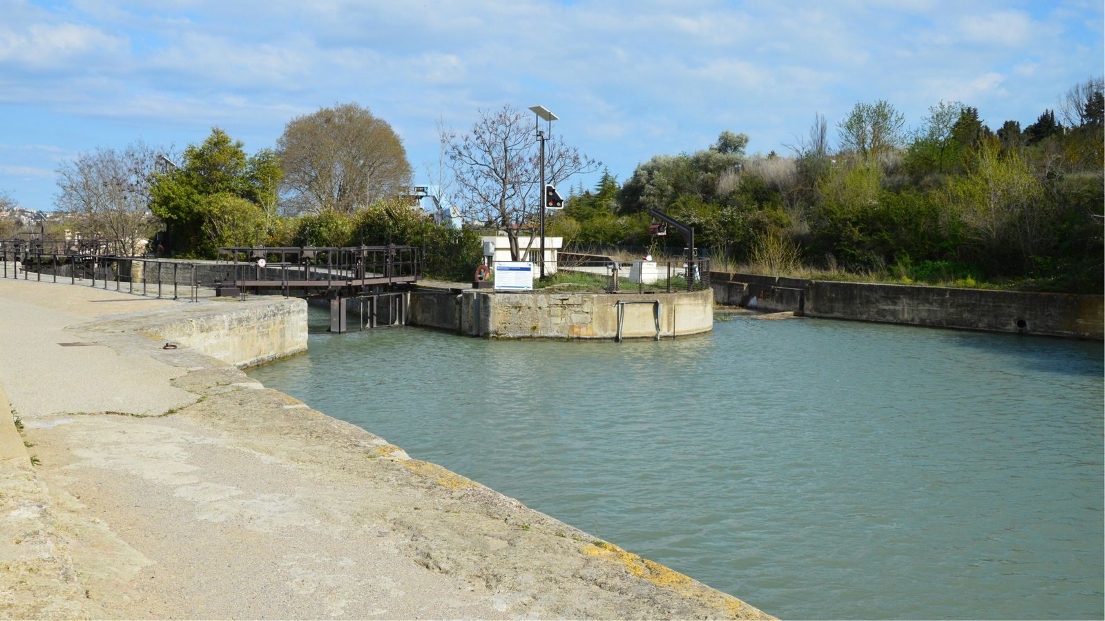 Canal locks at Béziers